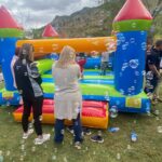 castle with bubbles